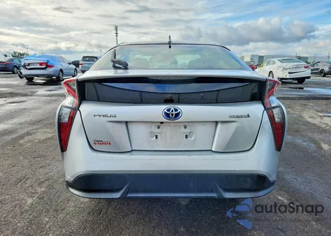 2017 Toyota Prius from USA, damaged, VIN JTDKARFU5H3033154